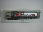  Scania s návěsem cisterna Superoil reklamní model 1:87 